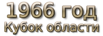 1966 god. Кубок области