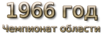 1966 god. Чемпионат области